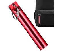 Porta dentale per borsa - di bilancio compatta da viaggio, Pick Denti in metallo portatile | Contenitore tascabile in lega di alluminio per borsa, ristorante, ufficio, auto, campeggio, rosso