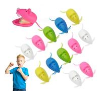 Porta Denti da Latte 50/100 Pezzi, Contenitore per Denti da Latte Design Colorato Topini, Scatola Organizer Ricordi Crescita Neonati, Custodia Salva Dentino Stile Stile Casuale (100 Pezzi)