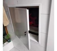 Porta di accesso chiudibile a chiave della lega di alluminio, portello nascosto della parete per il riscaldamento dei pannelli di ispezione idraulici elettrici