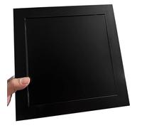 Porta di accesso della cucina nera 45,7 x 50,8 cm per cartongesso ascensore soffitta, copertura di ispezione interna per cablaggio nascosto valvola dell'acqua e piastra foro di accesso al fusibile.