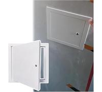 Porta di accesso in metallo resistente con chiave, 35 x 75 cm, per riparazione di circuiti e copertura elettrica, soluzione di accesso a sifone per porte segrete