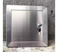 Porta di accesso incernierata rinforzata in acciaio inossidabile con chiave di blocco per ispezione idraulica elettrica, copertura del foro della parete del soffitto del muro a secco