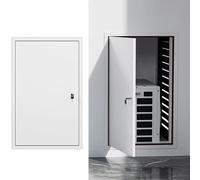 Porta di alluminio del pannello di accesso con la serratura, copertura nascosta insonorizzata del portello di ispezione per la conduttura, il pozzo, il contatore dell'acqua ed il cablaggio