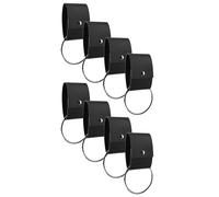 Porta di Asciugamani da Bagno con Anelli Sospesi 8pcs S6H91274