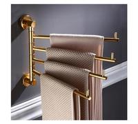 Porta di Asciugamani da Bagno in Oro Girevole Swing out Asciugamani per Bagno rastrelliere per Asciugatura a Parete da Cucina per Lavanderia arrugginita per Asciugamano Solido Terapia per Asciugamano