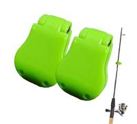 Porta di canna da | 2 pezzi Weeper fisso | Terratte per le clip del titolo del portiere fisso per uomini adulti che pescano lago il lago