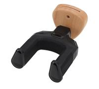 Porta di Chitarra con Blocco Automatico, Supporto per Pareti per Chitarra a Base di Legno con Gancio di Blocco Gravita