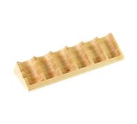 Porta di conservazione 'olio - 6 slot rastrelliere in legno, organizzatore di fragranze | Scaffali di visualizzazione di oli essenziali, supporto per bottiglie compatte, conservazione 'olio ar
