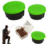 Porta Di Eschse A Vite Senza Fine - Essche Pesci Per Affrontare Scatsole, Boitt Sharges Box | Attraggerimento Boxxs Baiit Earthworm Storegess Boxs, Porta Di Essche Portatili, Waterproof Worm Bai