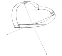 Porta di fiori a forma di cuore 1pc Love Bouquet Floom Flower Shop Hold