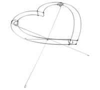 Porta di fiori a forma di cuore 1pc Love Bouquet Floom Flower Shop Hold