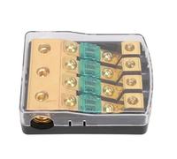 Porta di fusibili mini anl blocco di distribuzione 60 amp per amplificatore stereo dell'audio di camion per auto (4 via)