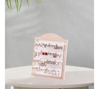 Porta di gioielli portatili per il display per orecchini per la fiera della