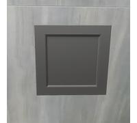 porta di ispezione cartongesso Pannello di ispezione nascosto rimovibile, pannello di accesso al soffitto in cartongesso, copertura di controllo della piastra frontale(C-W x L,30 x 45cm/12 x 18")