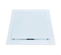 Porta di ispezione con interruttore magnetico per soffitti e pareti, costruzione in alluminio (400 x 400 mm)