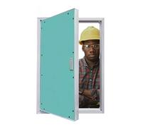 Porta di ispezione ignifuga, pannello di accesso nascosto con serratura per una manutenzione sicura in soffitti, cartongesso e coperture idrauliche