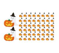 Porta Di Lecca -lecca Della Carta Di Carta - Supporto Per Supporto Lecca -lecca Di Zucca | 50x Kids Halloween Lollipop Holder | Halloween Decor Multi-Functional Cute Lolipop Holder Per Bambini, Bombo