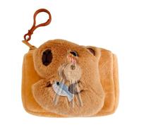 Porta di lusso Capibara - Piccola porta elegante con adorabile disegno di animali, tasca casual | Capbara KeyStea Capbara KeyStea Capbara Keys for Shop, Porta da viaggio con Cinturi, Albicocca