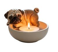 Porta Di Per Le Luci Del Tè - CandeleDi Tè Per Cani | Cucciolo Di Tealight Table Candeles Stand | Ornamenti Di Figurina Per Animali Domestici | Arredamento Romantico A Candelabello Per La Fatt