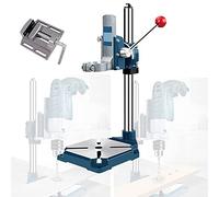 Porta di perforazione, tavolo da pressione per trapano con morsa, strumento di riparazione della workstation bancario regolabile strumento rotante (A+Vise)