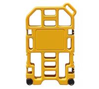 Porta di plastica della barriera di sicurezza con le macchine per colata continua della maniglia - recinzione espandibile della barriera per il blocco stradale/dell'ospedale/aeroporto di traffico