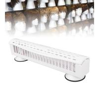 Porta di prolunga per capelli per lo styling, 4 modalità di installazione con utensile, supporto per estensione per capelli rosa progettato per contenere in modo sicuro le tue (White)