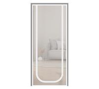 Porta di protezione per gatti, chiusura lampo interna, protezione per gatti, porta a rete antigraffio, tiene gli animali domestici, per stanze e porte