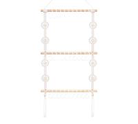 Porta Di Prua Per Capelli - Organizzatore Di Prua Per Clip Per Capelli | Porta A Clip Per Capelli, Organizzatore Di Clip Artigli Per Capelli, Griglia Intrecciata Montata A Parete, Strumento Di Visuali