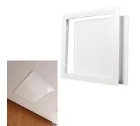 Porta di revisione del portello ispezione, porta accesso pannello della soffitta Dimensioni multiple in alluminio Botola da soffitto nascosta con cerniera superiore(300x300mm)