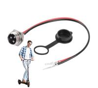 Porta di ricarica scooter - Testa 'aviazione a 3 pin, connettore scooter elettrico, plug di caricatore di trasmissione stabile | Società di alimentazione impermeabile per e-scooter e forniture