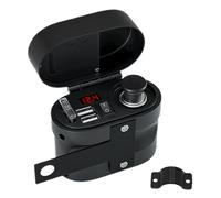 Porta di ricarica USB motociclistica | Adattatore telefonico impermeabile | Dispositivo di carica rapida con monitoraggio di tensione e alimentazione multifunzionale per telefoni su pendolari per moto