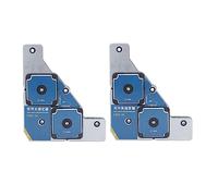 Porta di saldatura magnetica per saldatura per saldatura Accessori di saldatura professionale per tubo di saldatura per la piastra di ferro per ferro 2 pcs 50 kg di magnetismo
