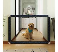 Porta Di Sicurezza per Animali Domestici, Portabili Pieghevoli Magic Gate Gate, Guardia Sicura Installa Ovunque, Senza Odore Recinzione Di Sicurezza per Hall Gateway/120Cm*80Cm