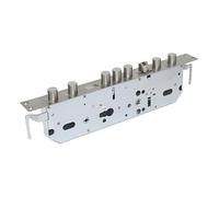 Porta di sicurezza per impronte digitali con 9 teste in acciaio chiavistelli a forcella biometrica riconoscimento delle impronte digitali per l'ingresso non furto Più impronte digitali Storage