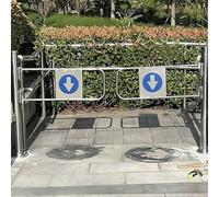 Porta di Sicurezza per supermercati - Cancello a Battente con Molla per Ingresso, Area di Controllo accessi e Biblioteca del Negozio. Barriera di Sicurezza Resistente per