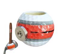 Porta Di Sigarette Da Golfball - Porta Magnetica, Accessori Da Golf Portatili | Funzione Di Stoccaggio Di Base Per Base Di Sigaretta Stabile, Posacenere Pratico Per Golfisti La Piazza, Auto Da Golf O