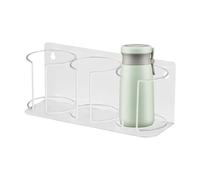 Porta di stoccaggio a tazza magnetica-Porta della tazza a 3 tazze con ganci | Organizzatore a rastrelliere compatte per frigorifero, mobile o muro | Scaffi di tazze magnetiche per cucina, ufficio, fam
