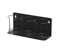 Porta di stoccaggio a tazza magnetica-Porta della tazza a 3 tazze con ganci | Organizzatore a rastrelliere compatte per frigorifero, mobile o muro | Scaffi di tazze magnetiche per cucina, ufficio, fam