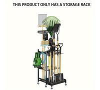 Porta di stoccaggio dell'organizzatore per utensili da giardino per la casa