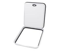 Porta di stoccaggio RV con serratura, Lega di alluminio a montaggio superficiale, Porta quadrata per bagagli RV per rimorchio da viaggio per camper