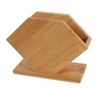 Porta di stoffa da topping fatto di legno - decorazione da tavolo da tovagliolo, organizzatore di donatori di carta | Porta di boxe per soggiorno Cucina Gastronomia Desktop Conference Sagni della came