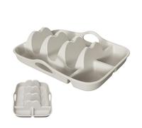 Porta Di Taco - Design Flessibile In Silicone BPA, Lavastoviglie Sicuro Facile Clean, Contiene Gusci Stabili Per Il Ripieno Senza Sforzo, La Presentazione Divertente Per I Pasti | Metti Per La Cena In