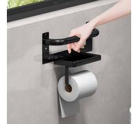 Porta di tessuto portabicatore a parete per la carta igienica per bagno per