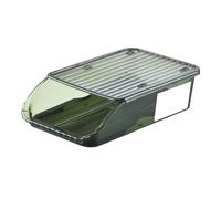 Porta di uova Organizzatore di uova a rotolamento automatico Imploratura impilabile Frigorifero Ogger Reiminger per la casa cucina durevole in plastica Design (Verde)