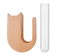 Porta di ventilazione - Portafiori con clip per ventilazione e talea, decorazione automobilistica in legno, per donna e regalo