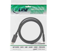 Porta di visualizzazione in linea per cavo convertitore HDMI 2M, contatti dorati, nero NEW