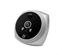 Porta digitale da 4,5 pollici, visualizzatore 1080p 2MP 160 gradi, telecamera spioncino con rilevamento del movimento e visione a infrarossi per la sicurezza domestica