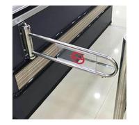 Porta d'ingresso Manuale unidirezionale con Porta a Battente Automatica a Molla, Dotata di meccanismo di Spinta/trazione Manuale, Porta di Sicurezza Senza Acciaio, Porta d'ingresso a battent