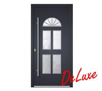 Porta d'ingresso Moderna KL500 Esterno in Alluminio con anta Milano in PVC