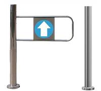 Porta d'ingresso sicura Supermercato Chiusura Automatica Regolabile 50-100cm Ideale per Corridoio, Biblioteche, Centri Commerciali, Import-Export, Cerniera Sinistra, 65x100 cm